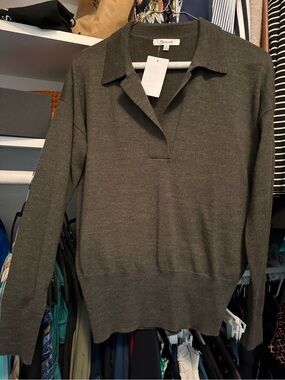Madewell Olive wool Sweater